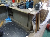 WORK TABLE W/VISE & CLAMP