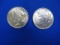 PEACE DOLLARS 1925 BRILLIANT UNCIRCULATED (X2)