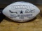 DALLAS COWBOYS CHAMPIONS FOOTBALL SIGNED BY BARRY SWITZER
