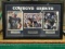 COWBOY GREATS PHOTOS SIGNED BY BOB LILLY, ED “ TOO TALL” JONES & RANDY WHITE IN A FRAME