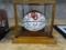 OU SOONERS BASKETBALL SIGNED BY LON KRUGER & SEVERAL PLAYERS IN A CASE