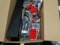 BOX OF LED TAIL LIGHTS, SIDE MARKERS LIGHT BOX & MISC