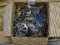 3 BOXES OF VEHICLE BADGES & EMBLEMS