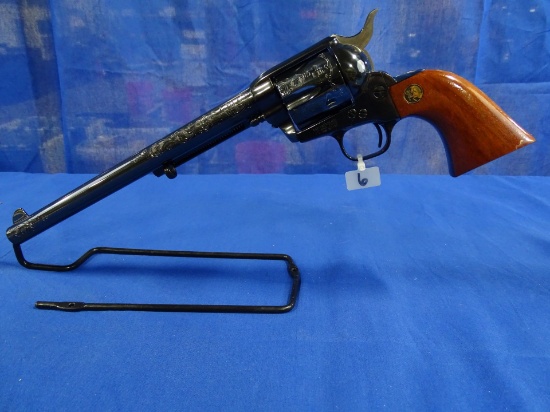COLT .45 CAL REVOLVER 6 SHOT S/N# AM0314 150TH ANNIVERSARY COMMEMORATIVE W/CASE