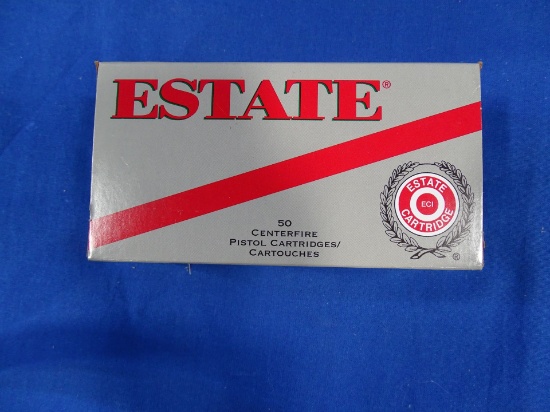 ESTATE RANGE & TARGET .38 SP AMMO 130GR FMJ  50 COUNT