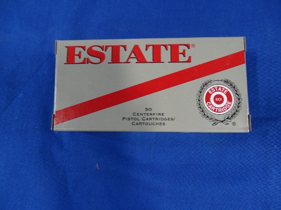 ESTATE RANGE & TARGET 9MM LUGER AMMO 115GR FMJ 50 COUNT