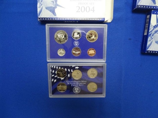 MINT PROOF SET, 2004,2005,2006 (X3)