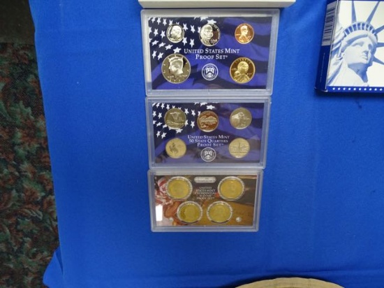 MINT PROOF SET, 2007,2008 (X2)