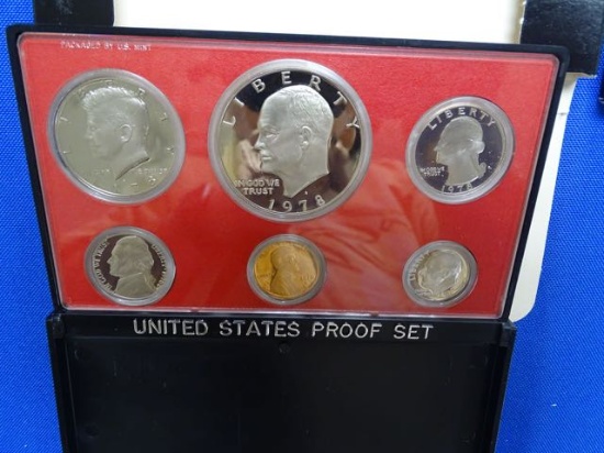 PROOF SET, 1978,1979 (X2)