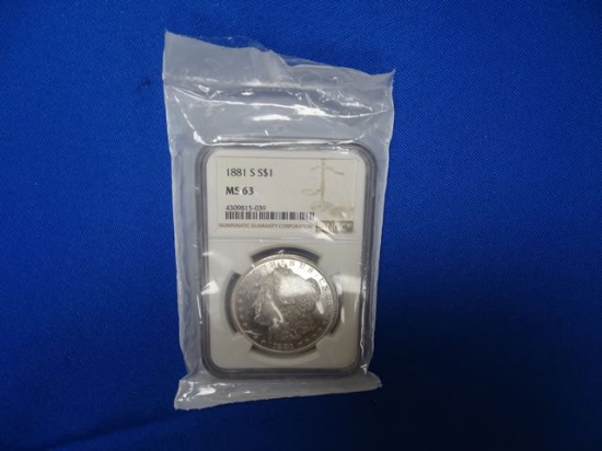 1881S-MS-63 (X5)