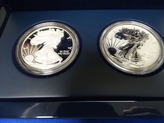 2012 SILVER EAGLE IN CASE X1