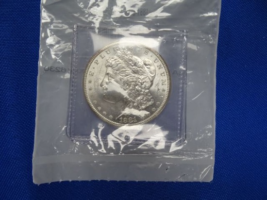 MORGAN 1881S BRILLIANT UNCIRCULATED (X20)