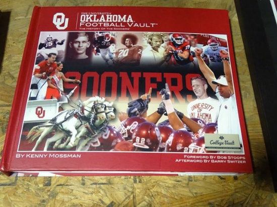 OKLAHOMA FOOTBALL VAULT BOOK HISTORY OF SOONERS