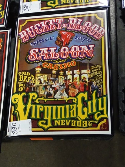 ART BUCKET BLOOD SALOON & CASINO