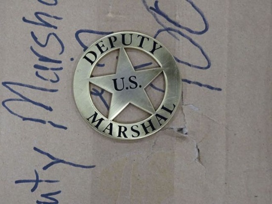 DEPUTY US MARSHAL BADGE APPX 100/BOX (X2)