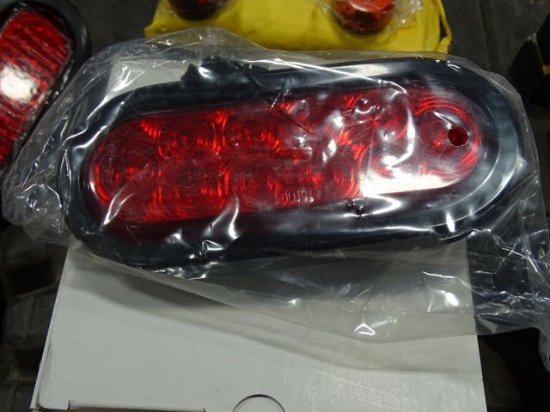 4PC 6” OVAL 10 LED TAIL LIGHT