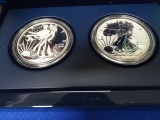 2013 SILVER EAGLE IN CASE X1