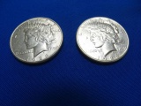 PEACE DOLLARS 1926 BRILLIANT UNCIRCULATED (X2)
