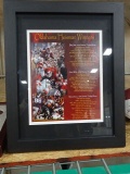OKLAHOMA HEISMAN WINNERS SIGNED BY BILLY SIMS, JASON WHITE & STEVE OWENS, PHOTO IN FRANCE