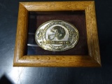 OU 1985 NATIONAL CHAMPS BELT BUCKLE IN CASE