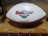 COORS LIGHT SUPER BOWL XLIII FOOTBALL SIGNED BY DEMARCO MURRAY