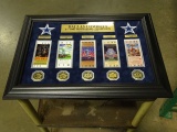 DALLAS COWBOYS 5 TIME SUPER BOWL CHAMPIONS LIMITED EDITION OF 1000 W/TICKETS & COINS