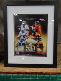 SUPER BOWL 50 PHOTO PANTHERS VS BRONCOS IN A FRAME