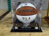 KEVIN DURANT AUTOGRAPHED OKLAHOMA CITY THUNDER COMMEMORATIVE WESTERN CONFERENCE CHAMPIONS