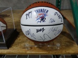 2010-2011 THUNDER BASKETBALL SIGNED BY SEVERAL PLAYERS