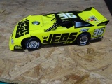 JEGS #36 APC-DIRT CAR SIGNED BY KENNY WALLACE