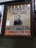 ART JESSE JAMES WANTED DEAD OR ALIVE