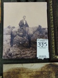 ART WYATT EARP ON HORSE BACK