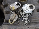 3 OLD TIME LOCKS