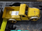 YELLOW METAL TRUCK