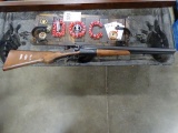 DOC REPLICA SHOTGUN DOUBLE BARREL W/DOC SIGN, SPURS & CARDS