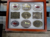 NINE BELT BUCKLES TRUCKING & OKLAHOMA