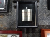 TOMBSTONE WHISKEY FLASK IN CASE