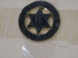 TOMBSTONE US MARSHAL BADGE GOLD APPX 100/BOX (X4)