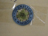OLD WEST US MARSHAL BADGE APPX 100/BOX (X3)
