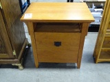 WOOD FILE CABINET