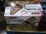 CENTRAL MACHINERY BELT & DISC SANDER 4” X 36” & 6”
