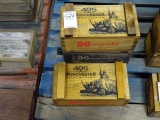 HORNADY 405 WINCHESTER AMMUNITION BOX (X3)