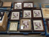 SHADOW BOXES (8) 11”X14” & (1) 8”X10”