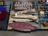 TOMBSTONE SIGNS & GENERAL STORE SIGN