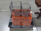 3 WIRE BASKETS