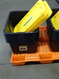 27 GALLON TOUGH BOXES W/3 LIDS (X5)