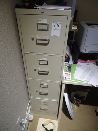 4 DR FILE CABINET