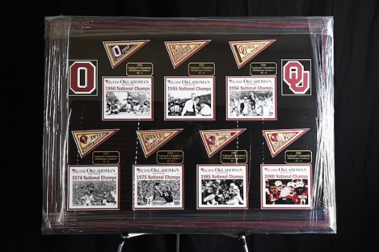"The Oklahoman" Headlines OU's 7 National Football Championship