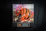 Cincinnati Bengals Helmet autographed by Joe Burrow.