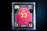 Larry Bird autographed Indiana Pacers Jersey with 